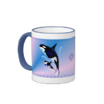 Orca Mum and Baby Mug