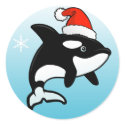 Orca Santa stickers