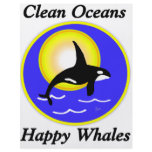 Orca Whale Clean Oceans Happy Whales flyers