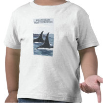 Orca Whales #1 - Bellingham, Washington Shirts