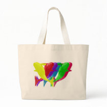 Orca Whales Jump In Six Multicolors Bags