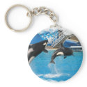 Orca Whales Keychain