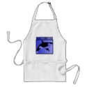 Orca Whales Rock! aprons