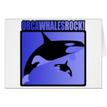 Orca Whales Rock! cards