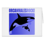 Orca Whales Rock! cards