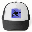Orca Whales Rock! hats