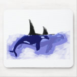 Orcas Killer Whales Mouse Pads