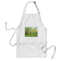 Orchard in Blossom, Vincent van Gogh Apron