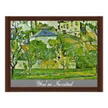 Orchard In Pontoise By Paul Cézanne (Best Quality) Announcements