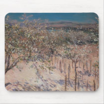 Orchard with Flowering Apple Trees, Colombes Mousepads
