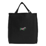 Orchid Border embroidered bags