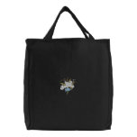 Orchid Bouquet embroidered bags