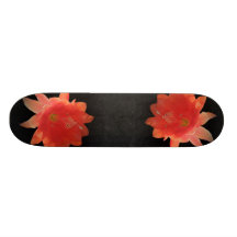 Orchid Cactus - Epiphyllum Ackermannii - Blossom Custom Skateboard