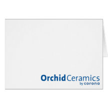 Orchid Ceramics Notecard