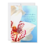 Orchid Engagement Invitation
