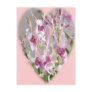 orchid-heart postcard