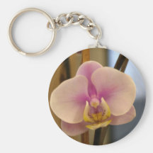 Orchid keychain