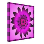Orchid Magenta Flower artwork - Wrapped canvas Gallery Wrap Canvas