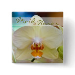 Orchid • Maid of Honour Wedding Button