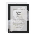 Orchid Marriage Reception Only Wedding Invitation