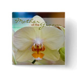 Orchid • Mother of the Groom Wedding Button