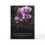 ORCHID pink, If I had a single flower for every... cards