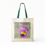 Orchid touched by God for Mum Tote Bags