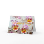 Orchid • Wedding Day Congratulation Card