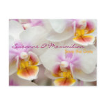 Orchidee • Save-the-Date-Postkarte postcards