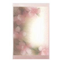 orchids and lace 1 dark customized stationery