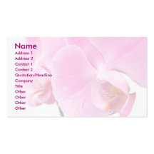 Orchids Business Card Templates