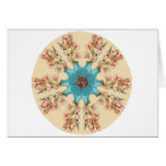 Orchids in Vase Mandala cards