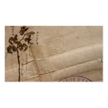 Orchids Profile Card Business Card