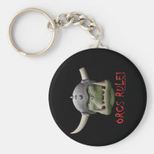 Orcs Rule! Key Chain