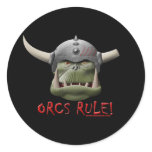 Orcs Rule! stickers
