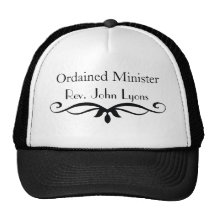 ORDAINED MINISTER HAT