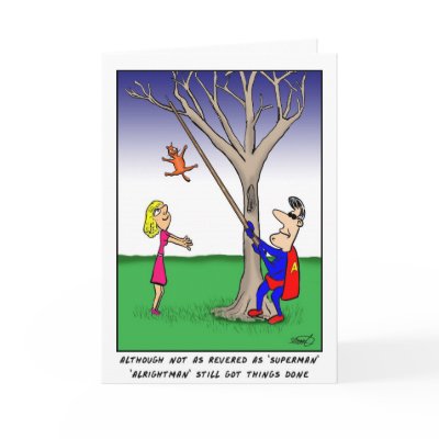 Ordinary Superhero - Father's Day Card. by bad_Onions