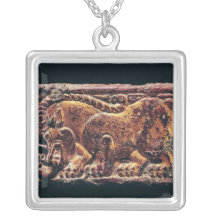 Ordos style plaque, 3rd-2nd century BC Personalized Necklace