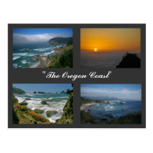 Oregon Coast postcard