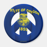 Oregon Fridge Magnet