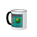 Oregon Girl Apple Crate LabelElgin, OR mugs