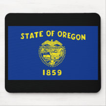 Oregon State Flag Mousepad