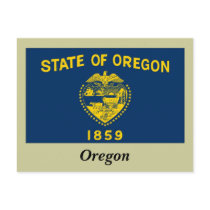 Oregon State Flag Postcard
