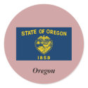 Oregon State Flag stickers