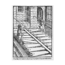 Organ Bellows and Blowers Postcard