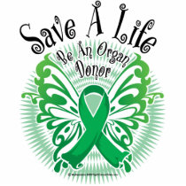 Organ Donor Butterfly 3 Photo Cut Outs