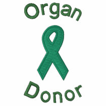 Organ Donor Ribbon Polo Shirt