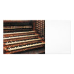 Organ Keyboard Photo Card