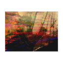 Organic abstract #1461 postcards