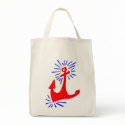 Organic Anchor Tote bags